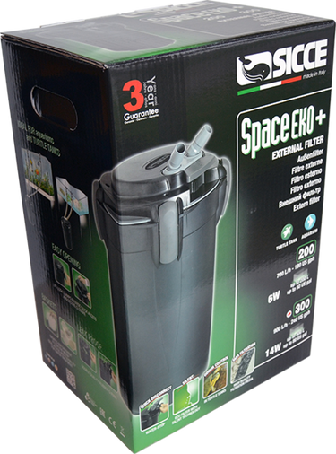 SPACE EKO+ 300 External Canister Filter 900 l/h